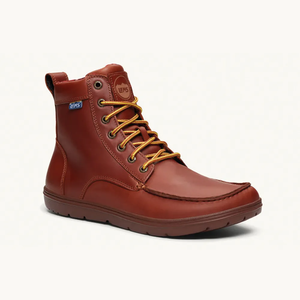 Unisex Lems Boulder Boot Leather Color: Russet