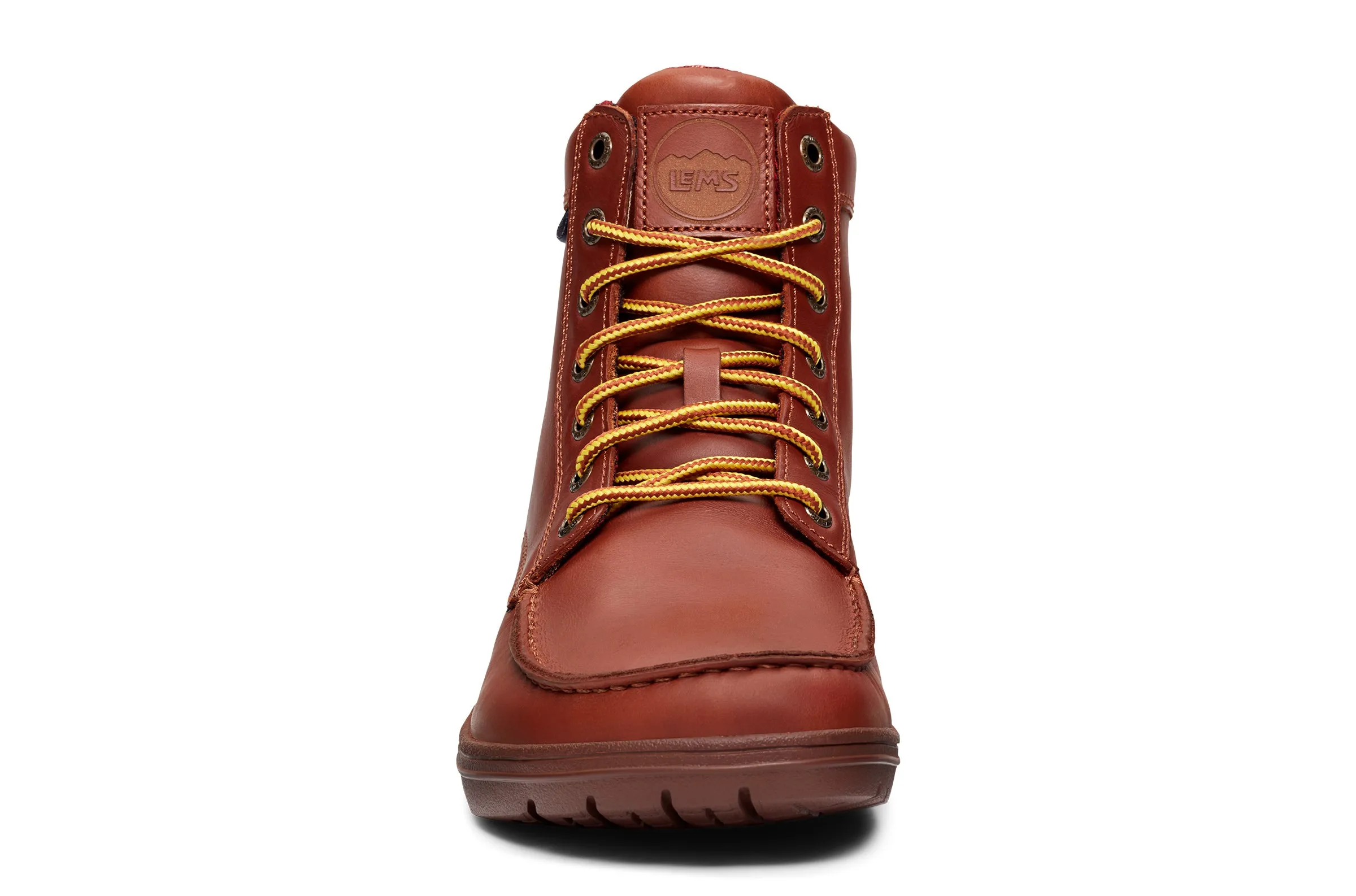 Unisex Lems Boulder Boot Leather Color: Russet