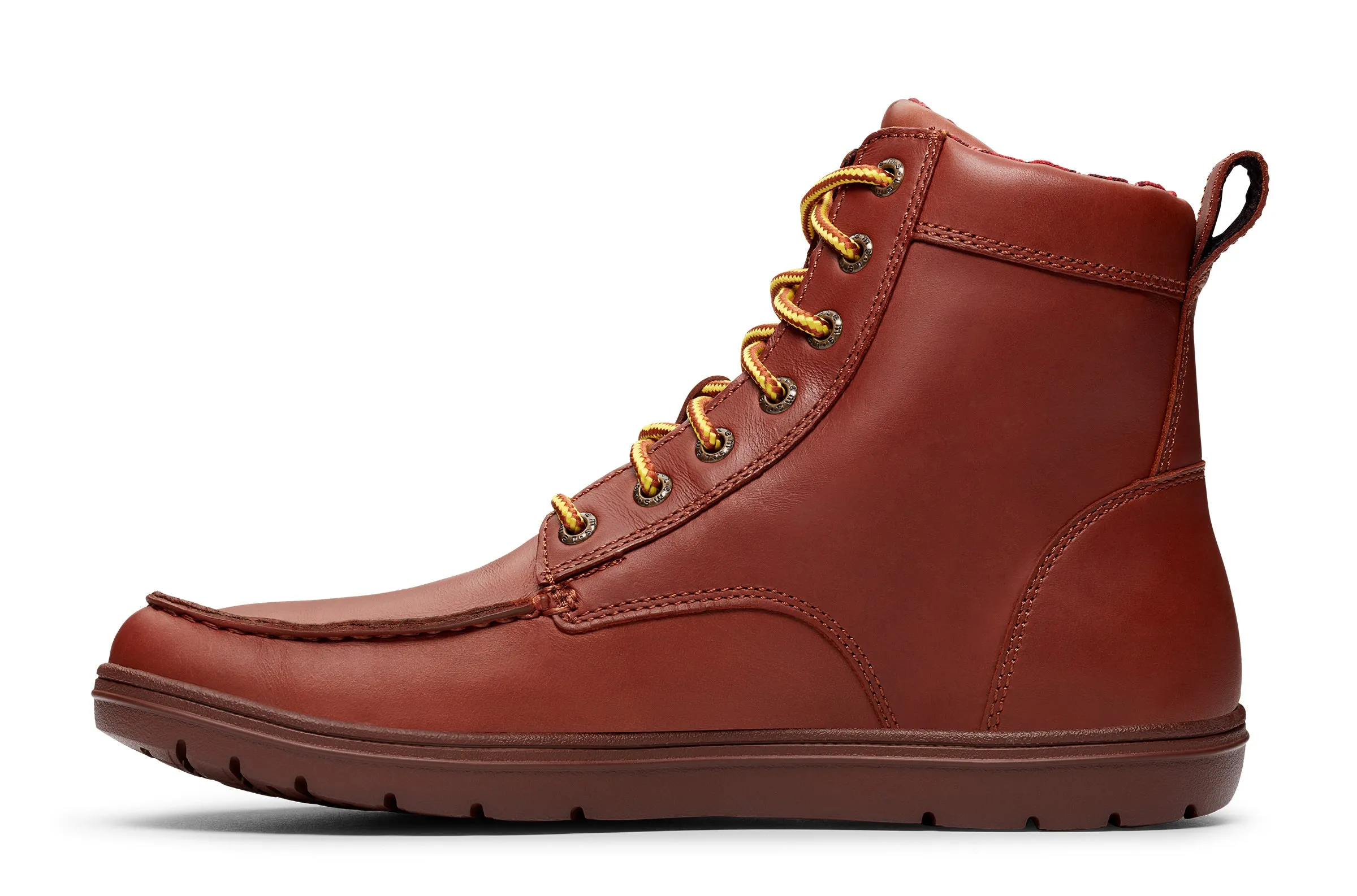 Unisex Lems Boulder Boot Leather Color: Russet