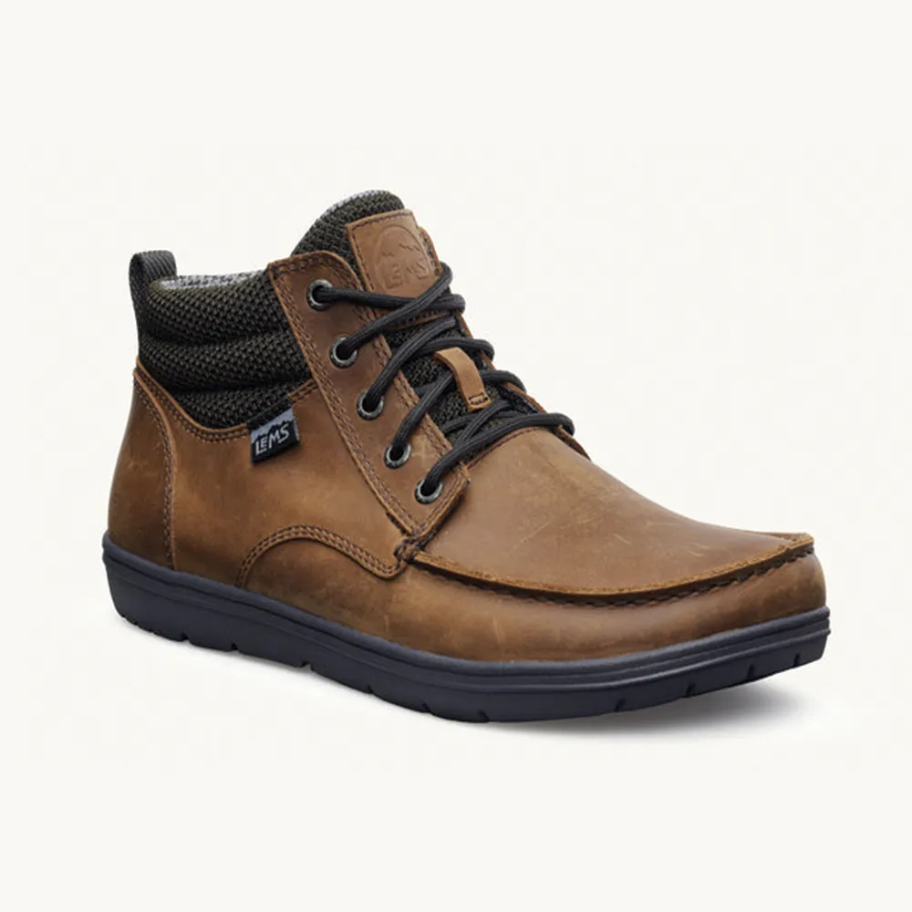 Unisex Lems Boulder Boot Mid Leather Color: Umber