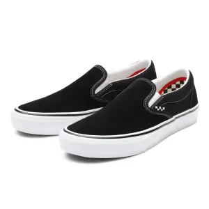 Vans Skate Slip On Shoes - Black/White