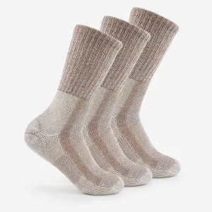 Women's Moderate Cushion Crew Hiking Socks (3 Pairs) | LTHW