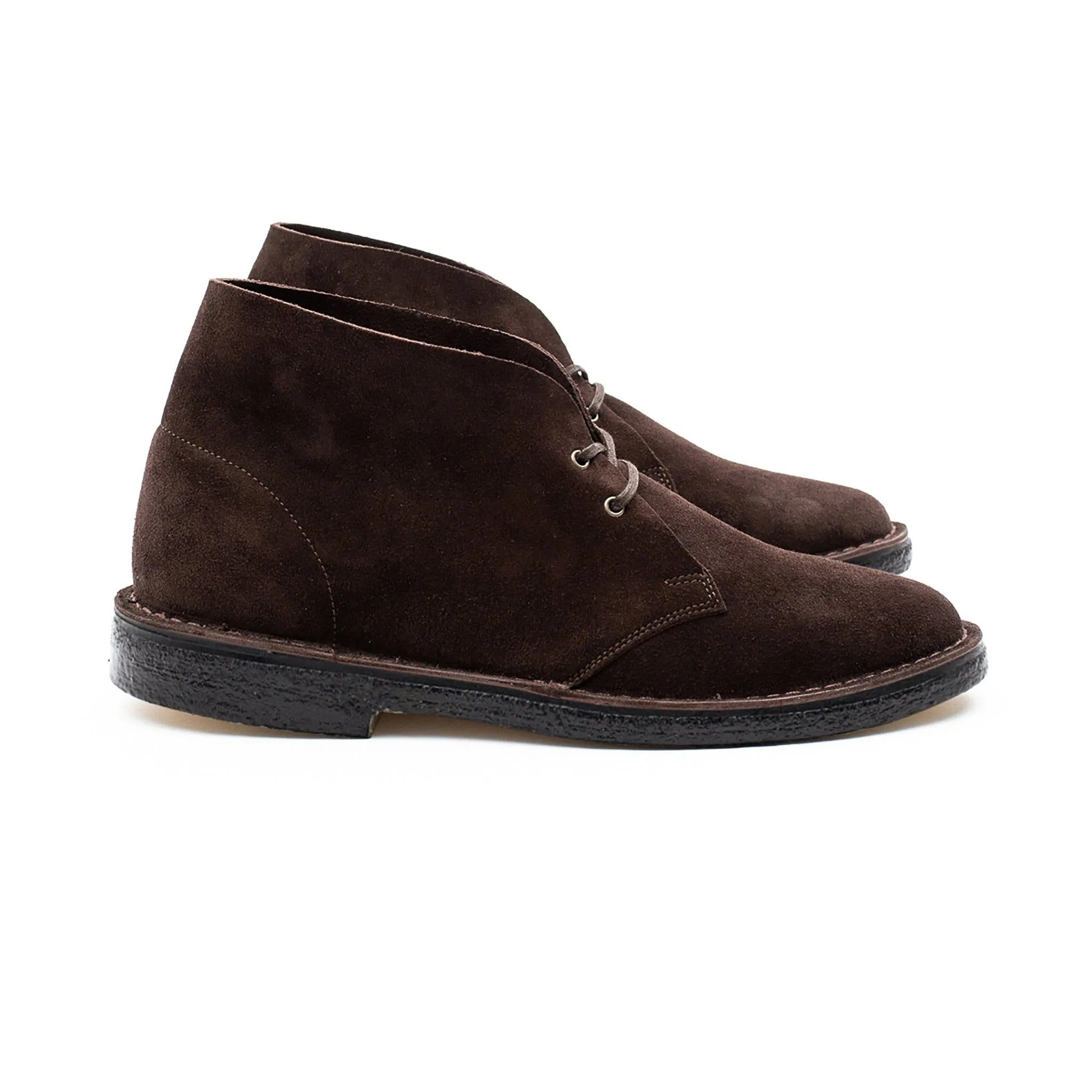 Woodford Desert Boot - Brown Janus Calf Suede