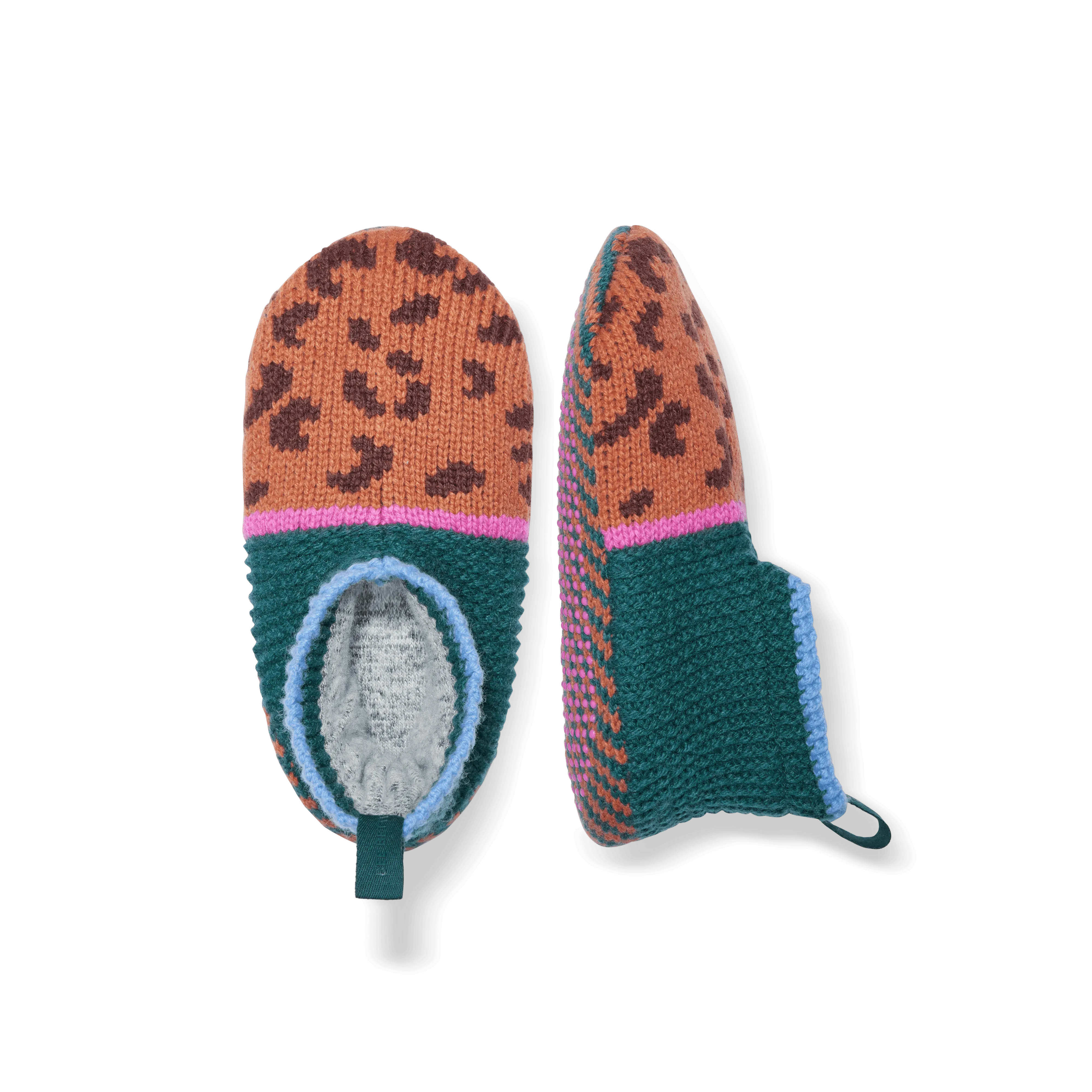 Youth Patterned Gripper Slipper